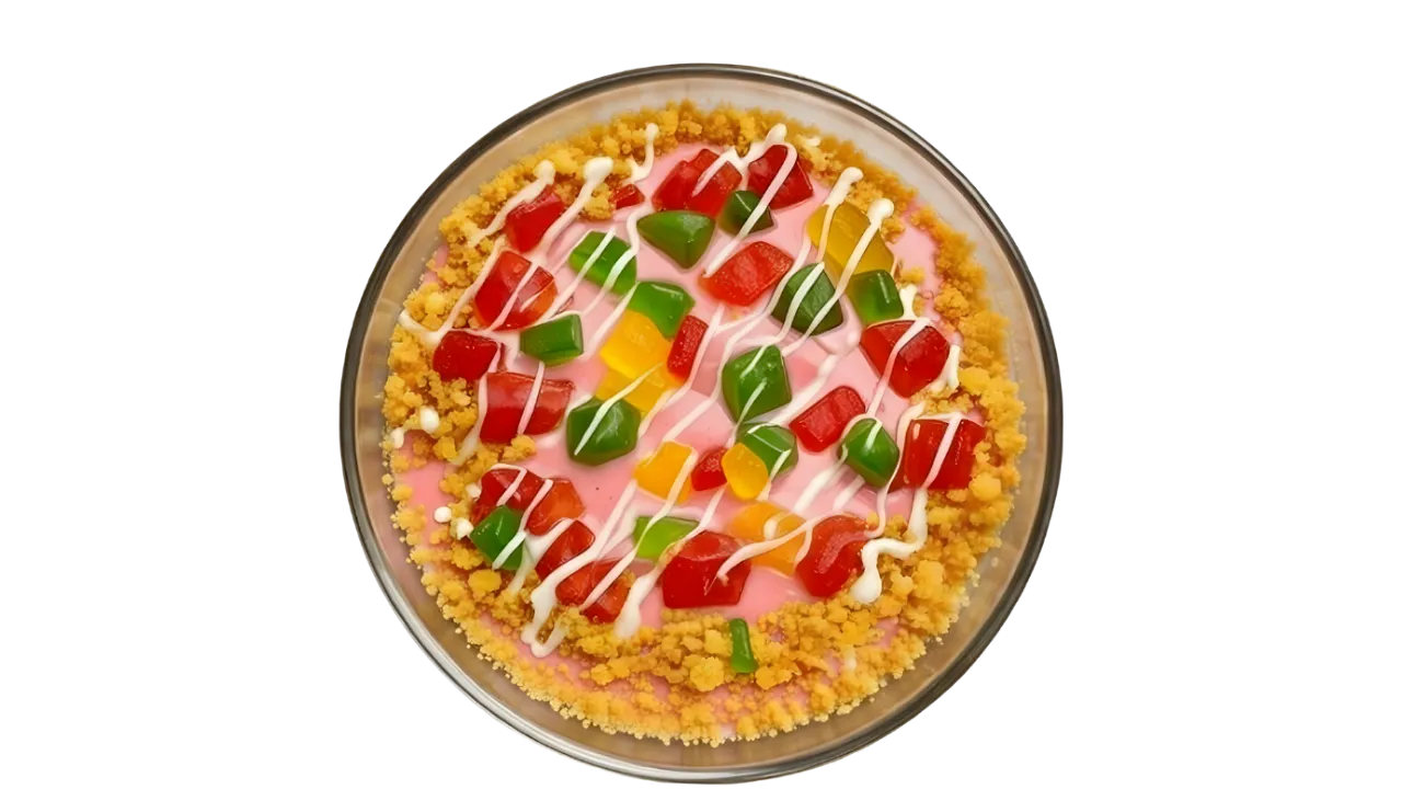 Strawberry Cake Custard